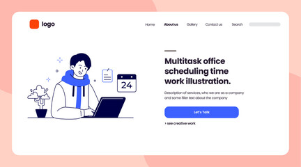 header remote freelance working