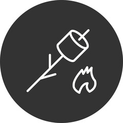 Inclined Marshmallow Icon