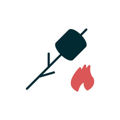 Inclined Marshmallow Icon