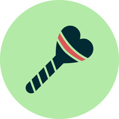 Inclined Lollipop Icon