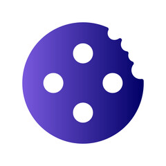 Marie Biscuit With Bite Icon