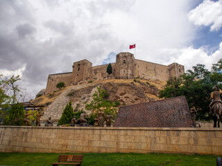 Fototapeta na wymiar Gaziantep Castle in Turkey