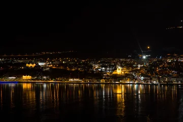 Foto op Plexiglas evening view over town of Akureyri in north Iceland © Gestur
