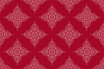 Flower line art design for fabric, decoration, packaging, print, clothes, cover, background, texture.