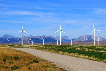 Wind Turbine Windmill Renewable Energy Alberta Canada