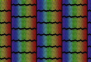 Rainbow gradient geometric new pattern background