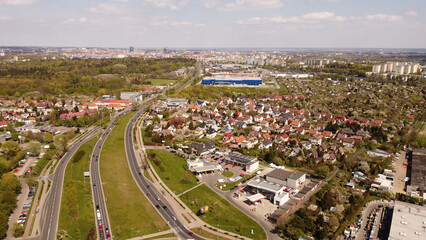 Szczecin z lotu ptaka