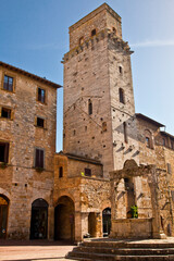 San Giminiano citt&agrave; turrita, Siena. Toscana, Italia