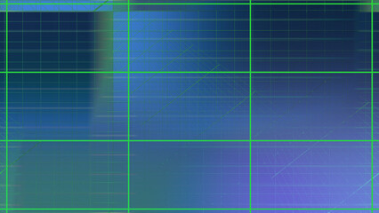 Abstract glitch art grid background image.