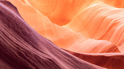 Abstract background Antelope Canyon Arizona USA. 