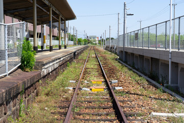 railway in the countryside