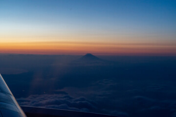 sunrise over the mountains