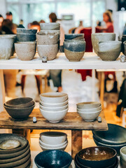 Handmade craft glazed modern ceramics local shop