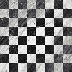 Chess board with marble texture. Black and white cage. A game of chess. Seamless pattern. The...