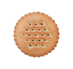  A cookie isolated on white.