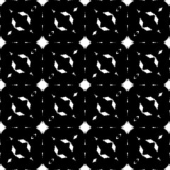 Black and white abstract texture pattern, seamless