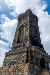 Monument to Freedom commemorating battle at Shipka pass in 1877-1878 in Bulgaria