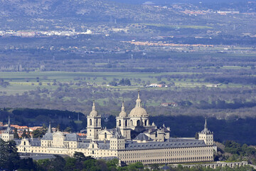 Fototapeta na wymiar Monasterio de San Lorenzo del Escorial