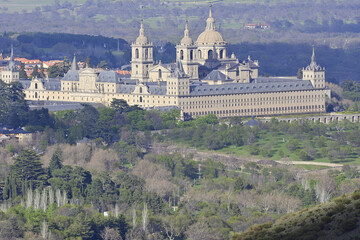 Fototapeta na wymiar Monasterio de San Lorenzo del Escorial