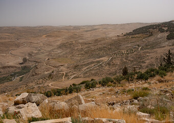 Views from Mount Nebo in Jordan