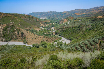 botanical gardens in Chania Crete