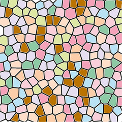 pastel stained glass window concept background