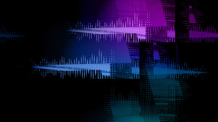 Abstract wavy background image.