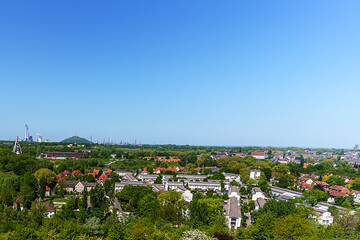 Blick auf Gelsenkirchen von der Halde Rungenberg