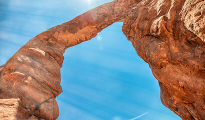 Turret Arch at Arches National Park, Utah in summer season. © jovannig