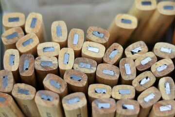 Box of oval pencils
