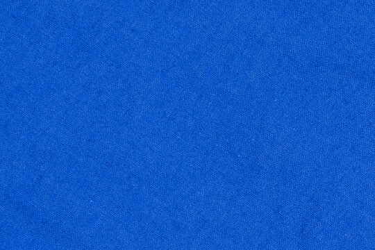 Blue Cotton Fabric Swatch.