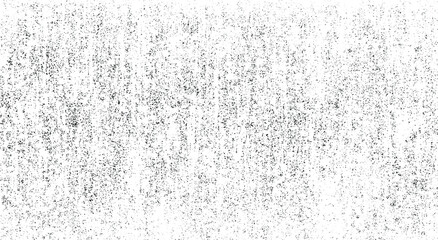 Abstract vector noise. Small particles of debris and dust. Distressed uneven background. Grunge texture overlay with fine grains isolated on white background. Vector illustration. EPS10.