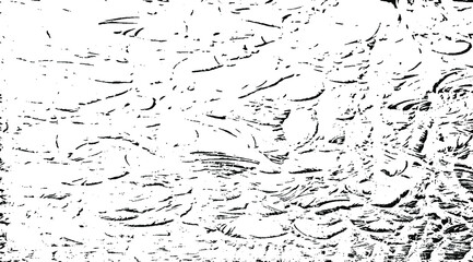 Scratched Grunge Urban Background Texture Vector. Dust Overlay Distress Grainy Grungy Effect. Distressed Backdrop Vector Illustration. Isolated Black on White Background. EPS 10.