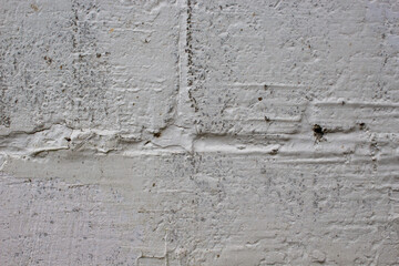 Texture of gray rough putty on blocks.