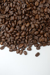 Naklejka premium Café en grain