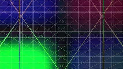 Abstract glitch art grid background image.