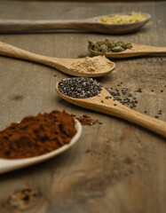 Various dietary supplements, superfoods