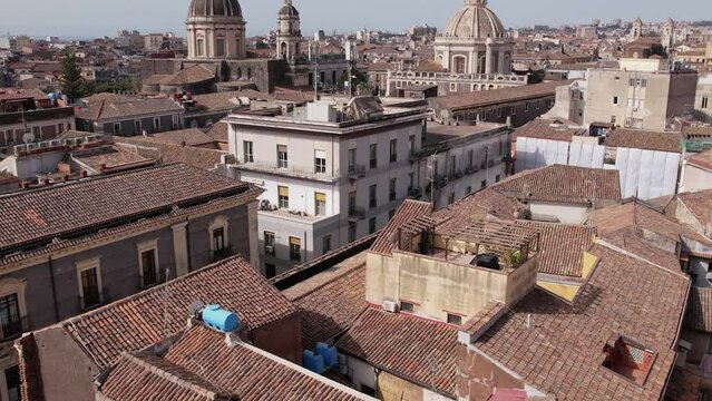 Catania is an ancient port city on the east coast of the island of Sicily. It is located at the foot of the active volcano Etna.
