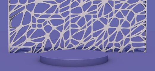 A beautiful view of 3d podium background for presentations and promotions.