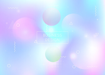 Obraz premium Rainbow Texture. Violet Shiny Fluid. Space Screen. Modern Design