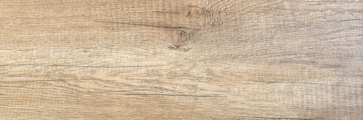 Natural wood banner with natural pattern, brown texture background. Ideal web page design, copy space