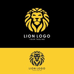 Vector illustration of a lion logo, emblem design. © vindez