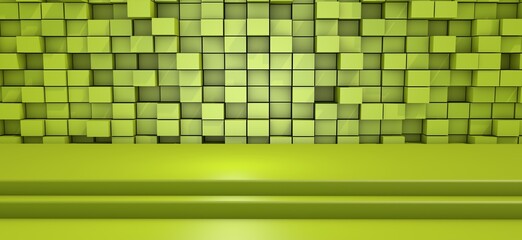 A beautiful 3d illustration with colorful background for presentation and promotion.