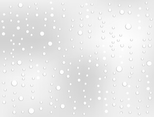 水滴や泡をイメージした背景に使えるイラスト