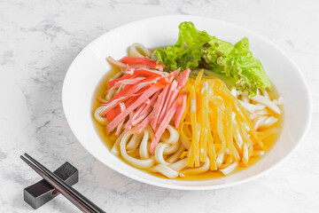 夏の味覚　冷しうどん