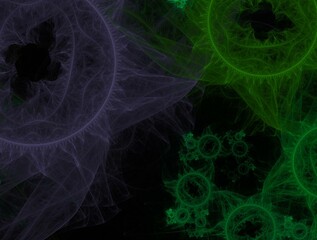Imaginatory fractal abstract background Image