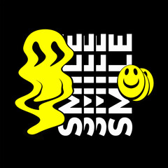 Melting Smile Streetwear Design 
