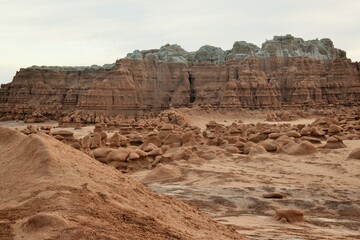 Hoodoo valley at sunrise