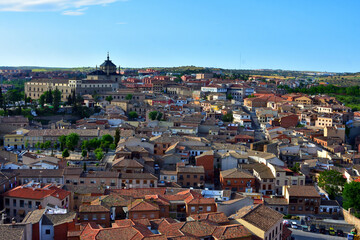 Fototapeta na wymiar Toledo Panoramic view in Spain