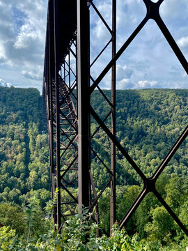 New River Gorge Bridge, WV On A Clear Day